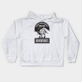 Pen and paper new adventure Kids Hoodie